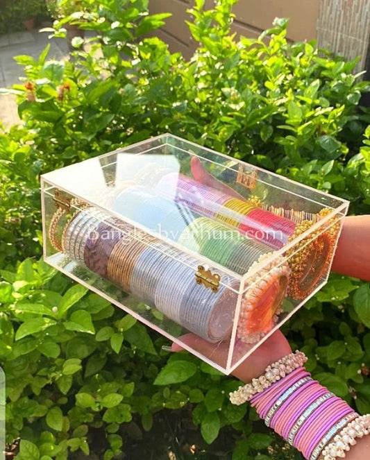 1.Premium Acrylic Bangle Box