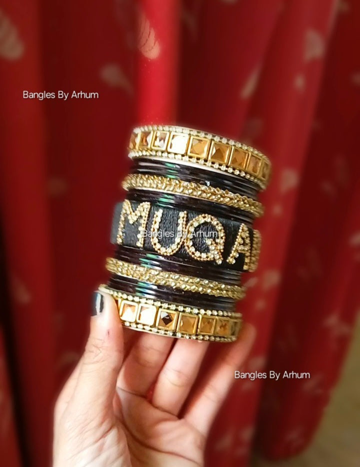 Customize Kundun Name Bangles