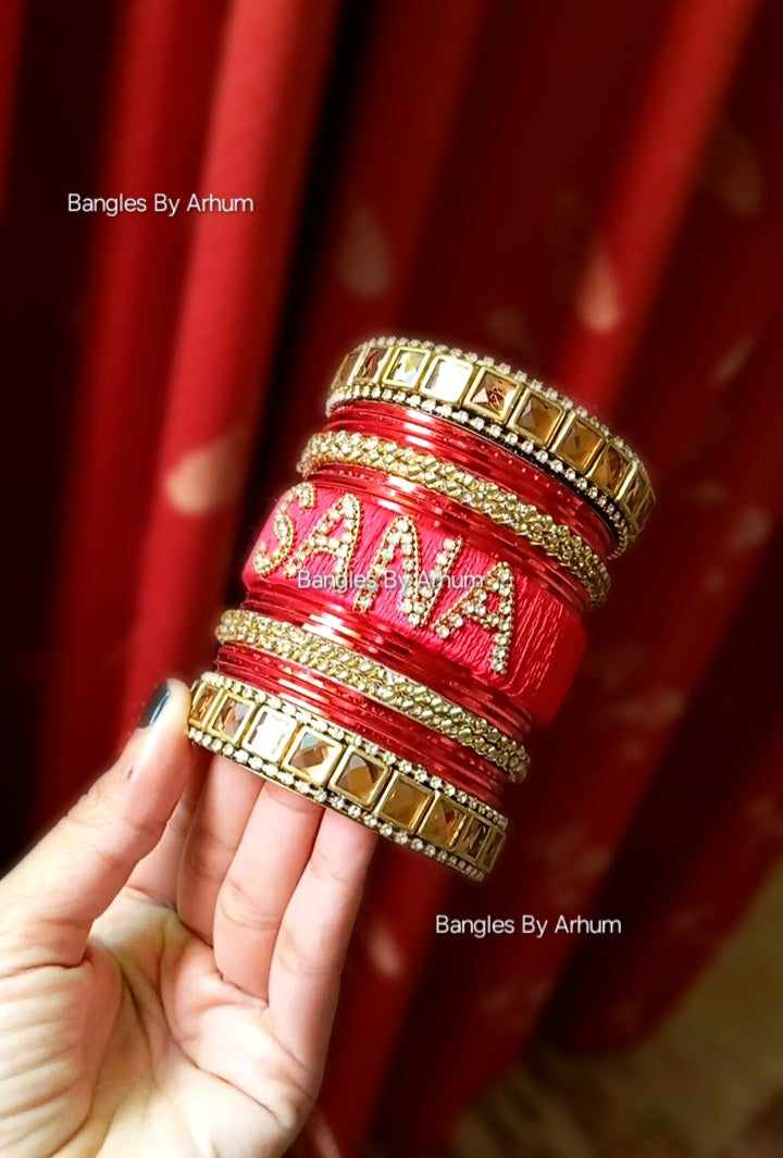 Customize Kundun Name Bangles