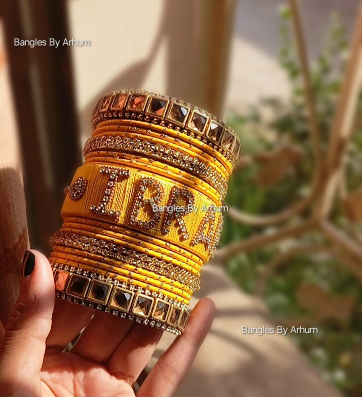 Customize Kundun Name Bangles