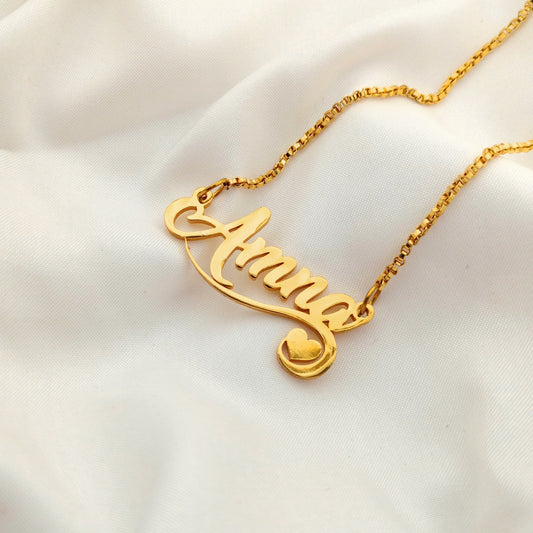 Swiss Name necklace