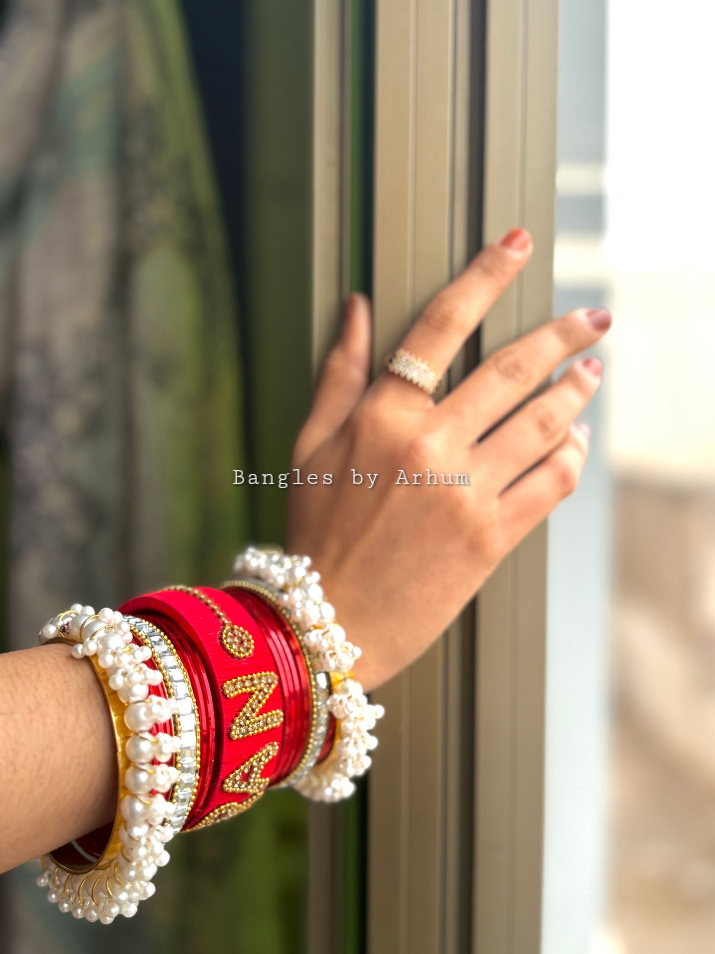Customize Name Bangles set.