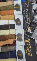 J. Junaid Jamshed Customized Men's Name Shawls