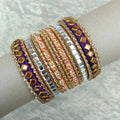 1.Shine Bangle set