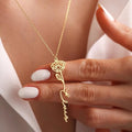Flower Name necklaces